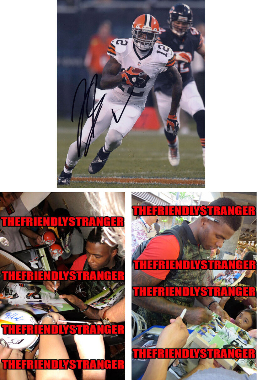 JOSH GORDON signed Autographed CLEVELAND BROWNS