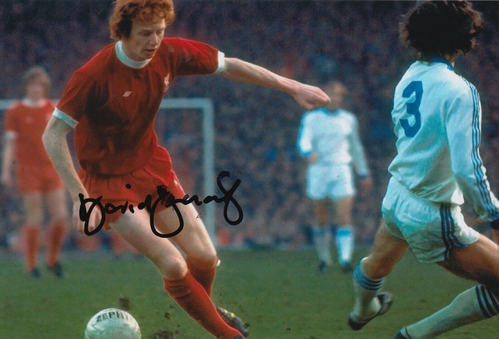 David Fairclough Hand Signed 12x8 Photo Poster painting - Liverpool Autograph 6.