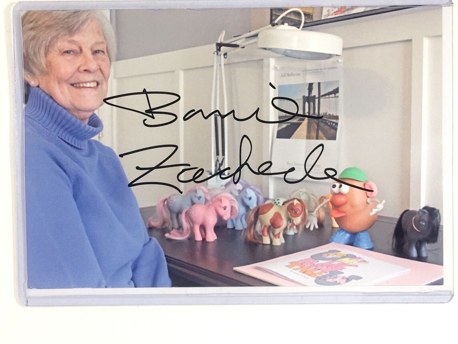 Bonnie Zacherle Signed 4x6 Photo Poster painting My Little Pony Creator Autograph Auto