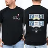 2025 Dodgers Back to Back Scoreboard Tee For Men