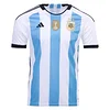 2022 Argentina National Team Jersey Home Three Stars Commemorative Edition love fball