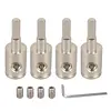 4Pcs Car Audio Modified Power Amplifier Copper 4GA to 8GA Wire Terminal Blocks