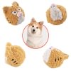Dog Ball Toys - Super Squeaky Durable Dog Toys for All Breeds - Plush Dog Squeak Toy Balls | Animal-Themed Plush Toys