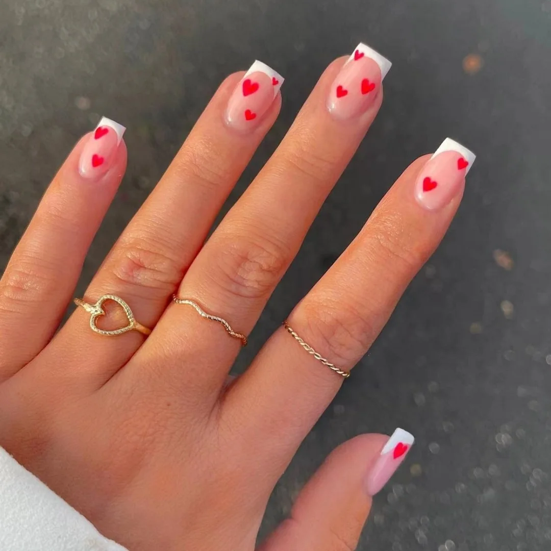 Churchf Day Love Wearing French Fresh Pressed Hand Nails Press On Nails