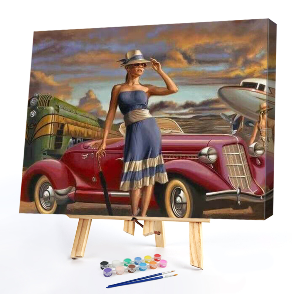 

50*40CM - Paint By Numbers - Character, 501 Original