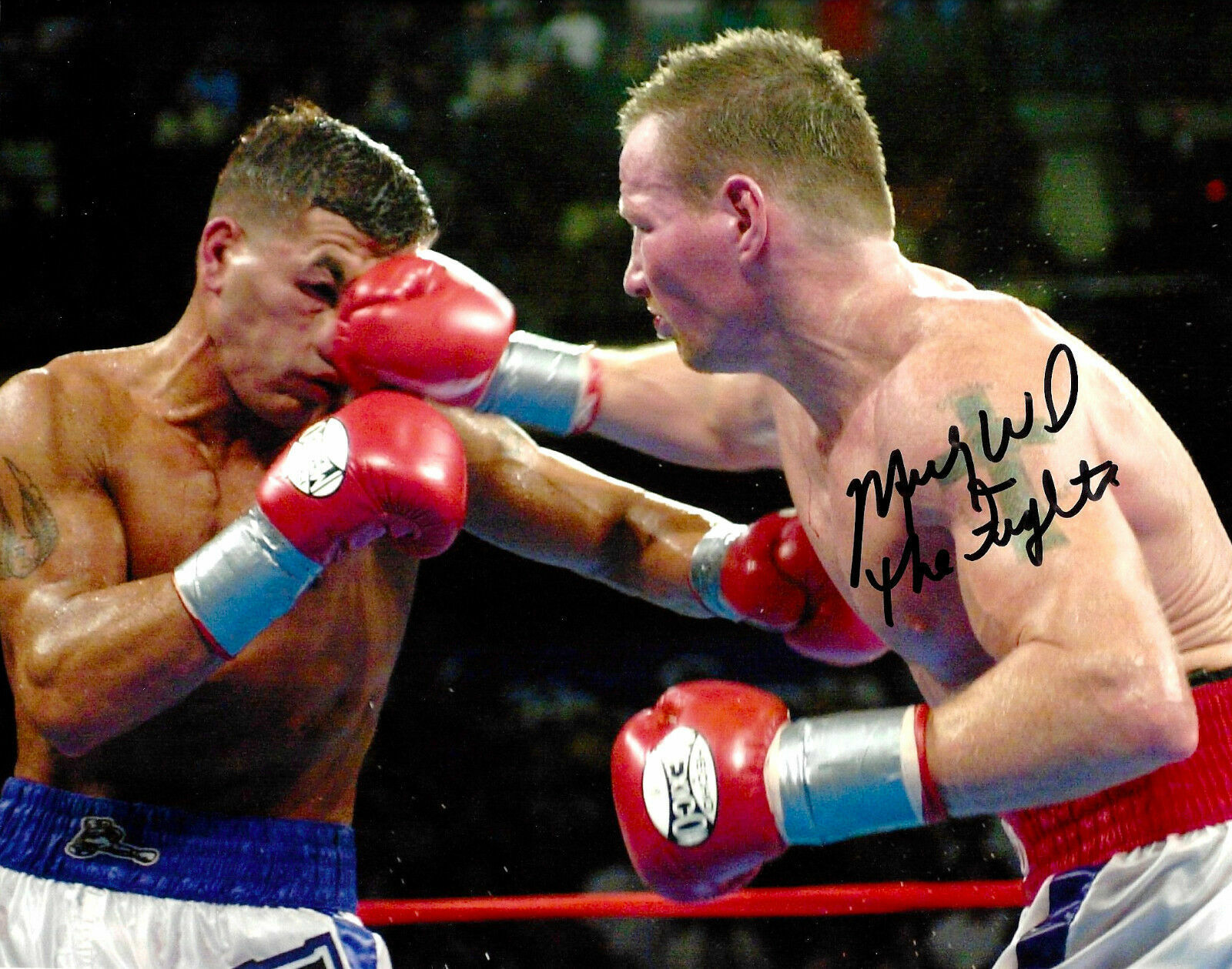 Micky Ward Autographed Signed 8x10 Photo Poster painting REPRINT