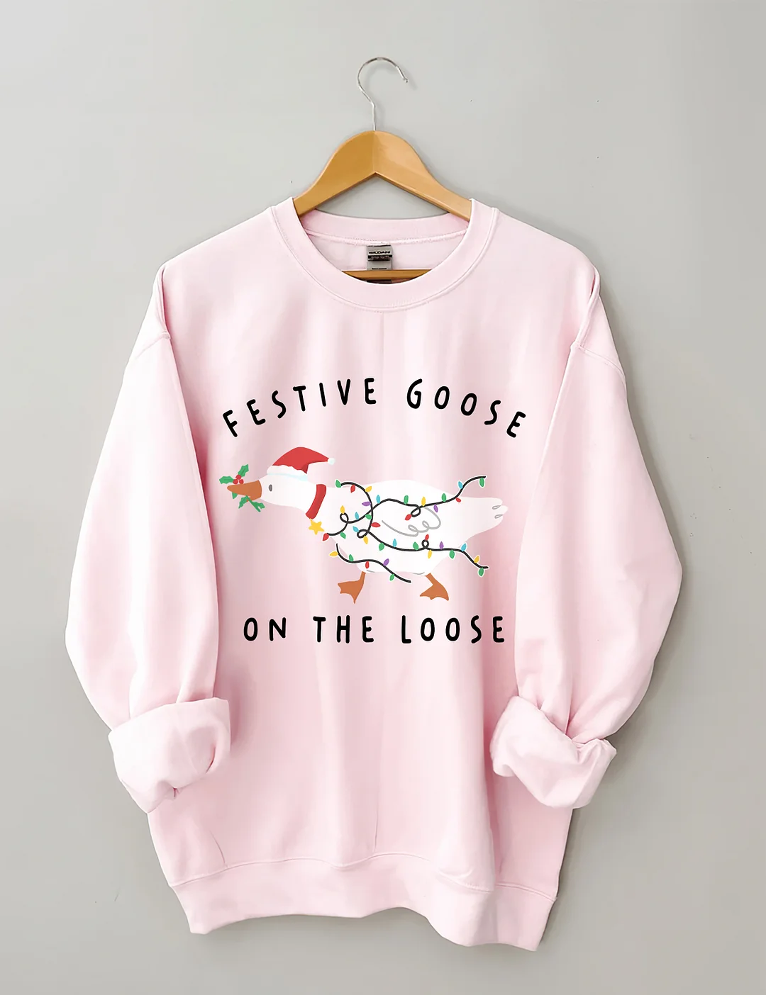 Funny Christmas Goose Sweatshirt