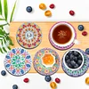 10pcs/set DIY Special Shape Diamond Painting Coasters Kits ( Mandala )