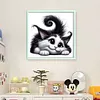 Lying Cat-11CT Stamped/Counted Cross Stitch 40*40cm/15.75*15.75in tapestrymarket