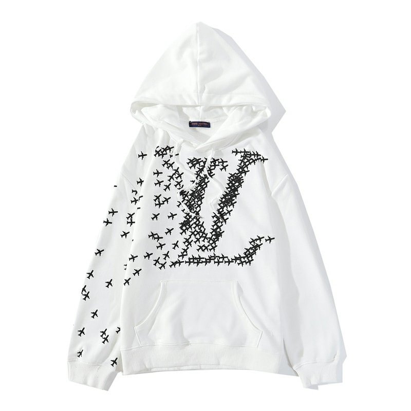 Shop Louis Vuitton Louis vuitton 2054 colourblock hoodie by Lalie