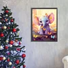 Diamond Painting-DIY Round Drill Garden Elephant