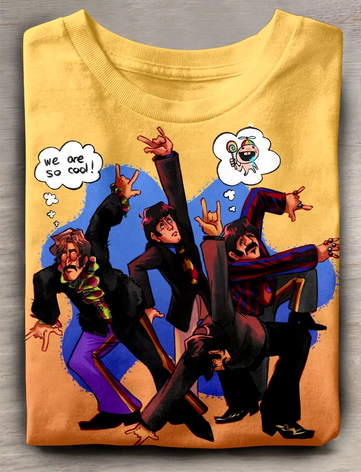 Teecade Teecade The Beatles T-shirt