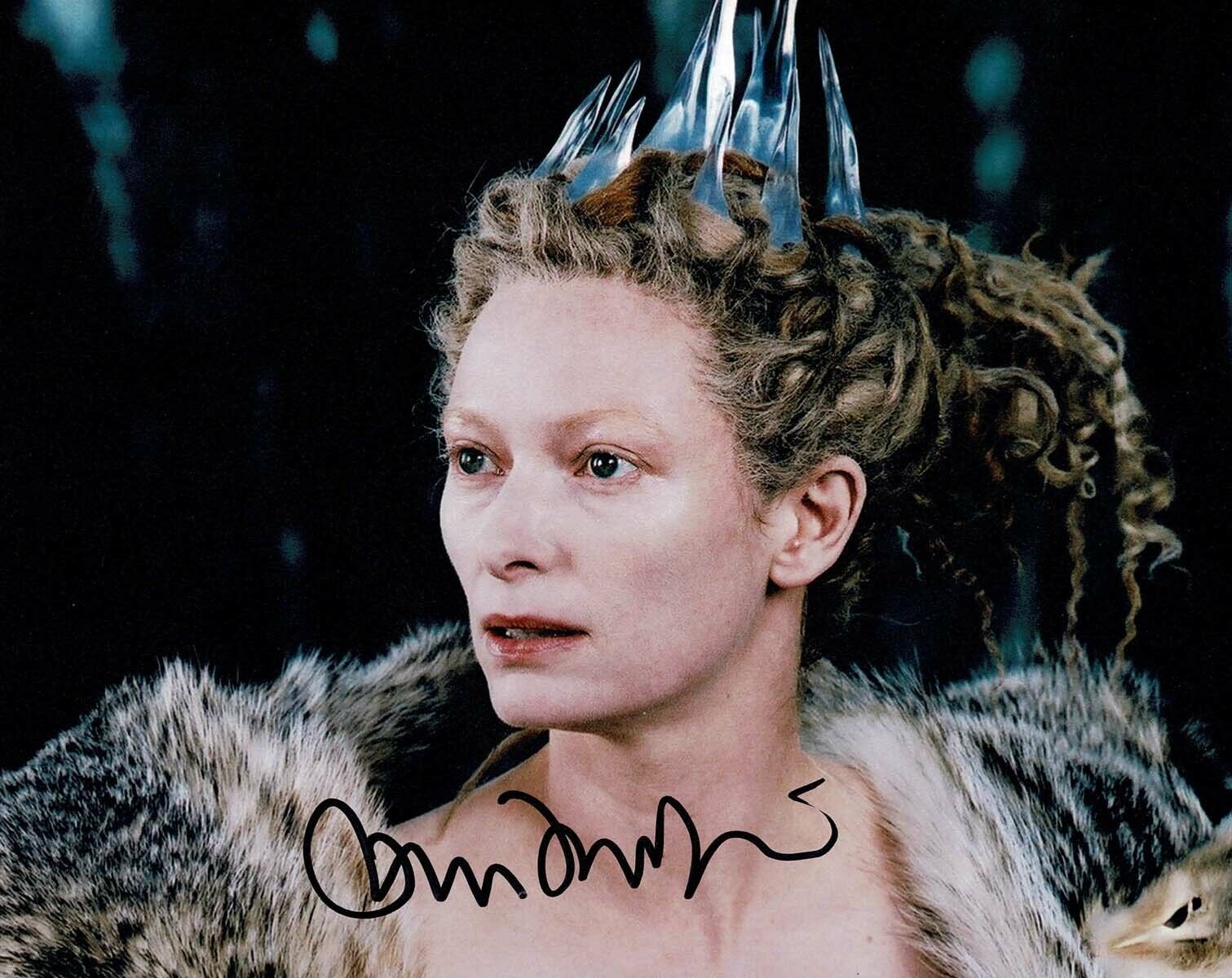 Tilda SWINTON SIGNED Autograph Narnia Movie 10x8 Photo Poster painting AFTAL COA Jadis