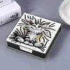 Furry Cats PU Diamond Painting Notecard Box 5D DIY Diamond Art Note Box