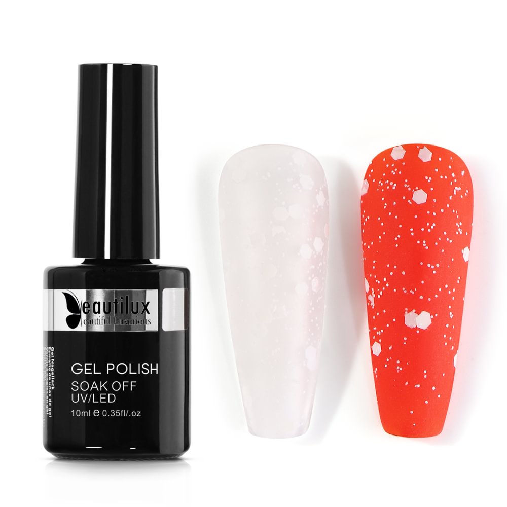 GLITTER TOP COAT NO WIPE|MATTE SPOT|GT-07