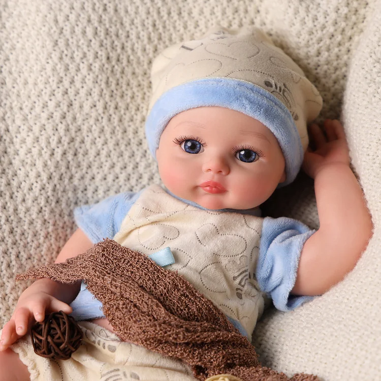 Babeside Lilah 16" Realistic Silicone Quiet Baby Newborn Best Gift for Kids