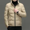 New multi-color stand collar fashionable and versatile 90 white duck down jacket