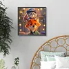 Diamond Painting -DIY Round Drill Cartoon Judy Riding Nick