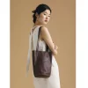 Pure Handmade Retro Water-dyed Vegetable Tanned Cowhide Ladies Shoulder Bag Handbag