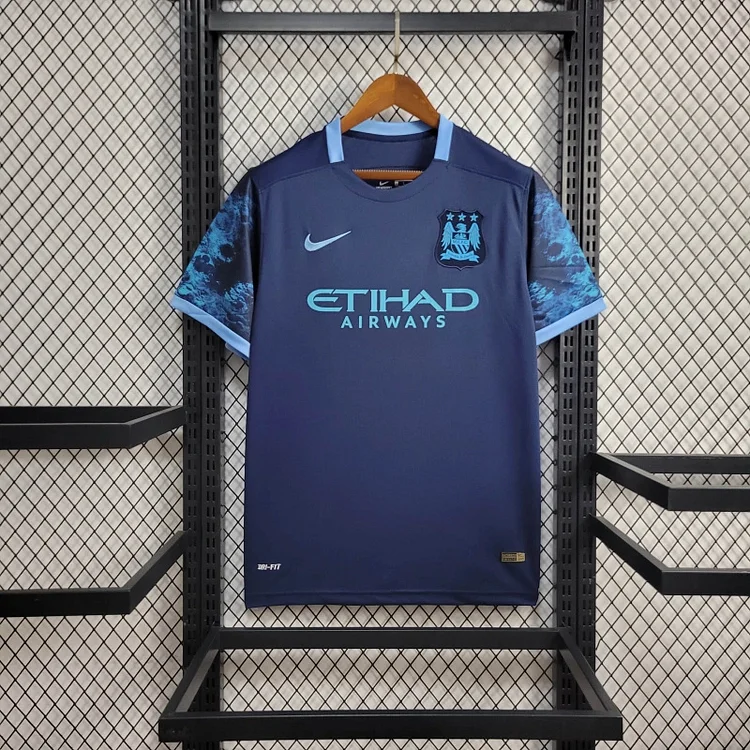 Manchester City Retro Away Trikot 2015-2016