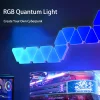Hexagonal Splicing RGB Intelligent Sound Pickup Gaming Atmosphere Lamp Honeycomb Live Broadcast Odd Light Board Background Wall Decoration Quantum Lamp