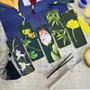DIY Plants Cloisonne Enamel Bookmarks Art Crafts Ideas Hobbies for Women