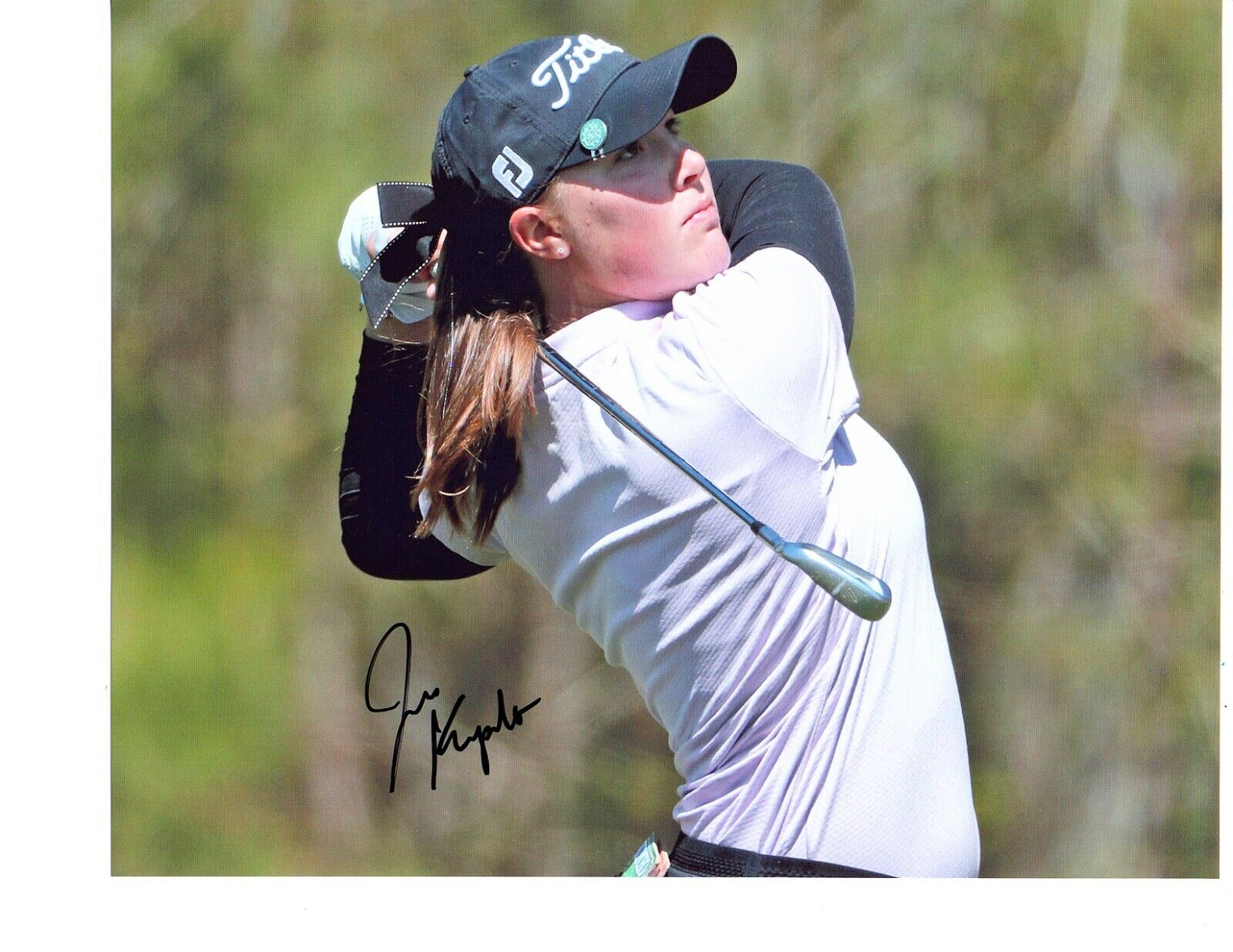 Jennifer Kupcho LPGA signed autographed 8x10 golf Photo Poster painting 2019 Augusta National d