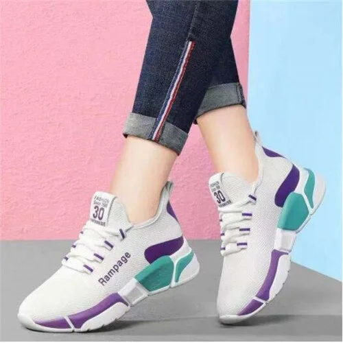 Women Platform Sneakers 2020 New Spring Fashion Women Casual Shoes Breathable Mesh Shoes Woman Black Sneakers Tenis Feminino