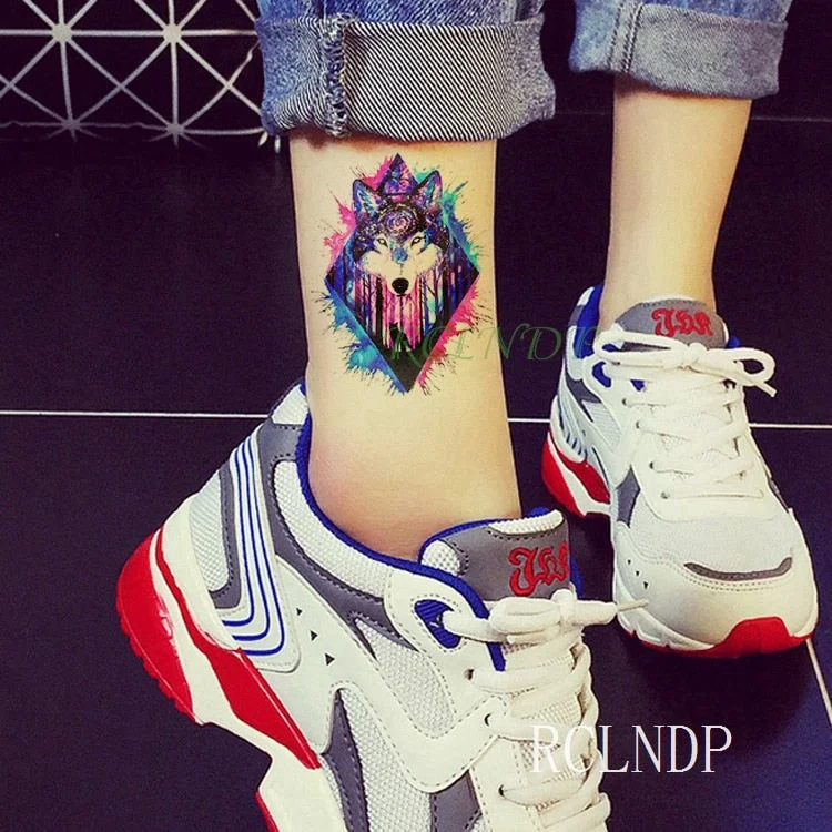 Waterproof Temporary Tattoo Stickers Moon Hill forest star Fake Tatto Flash Tatoo Tatouage Body Art Hand Foot for Girl Women Men