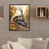 Woods Train-Full Square Diamond Painting 30*40CM