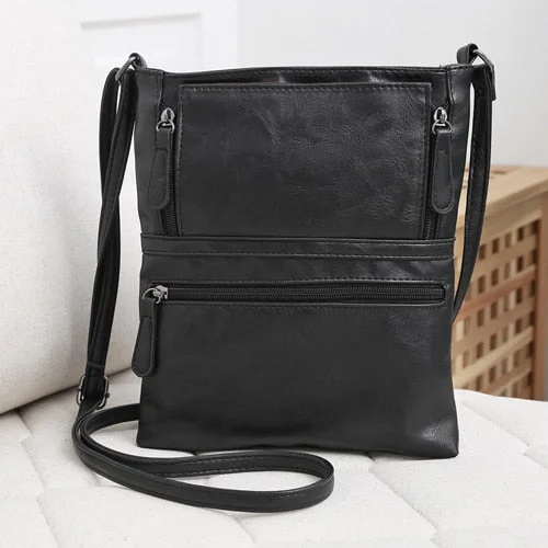 REPRCLA Vintage Crossbody Bags for Women Messenger Bags High Quality Leather Handbag Female Shoulder Bag Bolsa Feminina