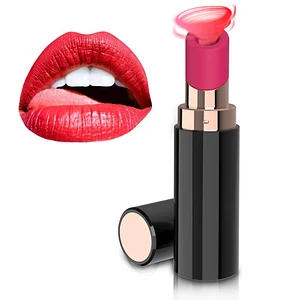 Leyte Women's Sucking Sex Products Lipstick Jumping Egg Stimulates The Clitoris G-spot Tongue Licks And Sucks Seconds Fashion Adult Products