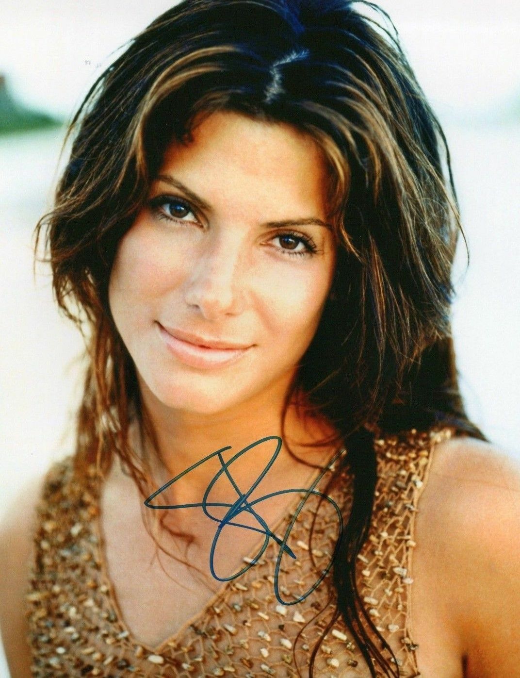 SANDRA BULLOCK AUTOGRAPHED SIGNED A4 PP POSTER Photo Poster painting PRINT 23