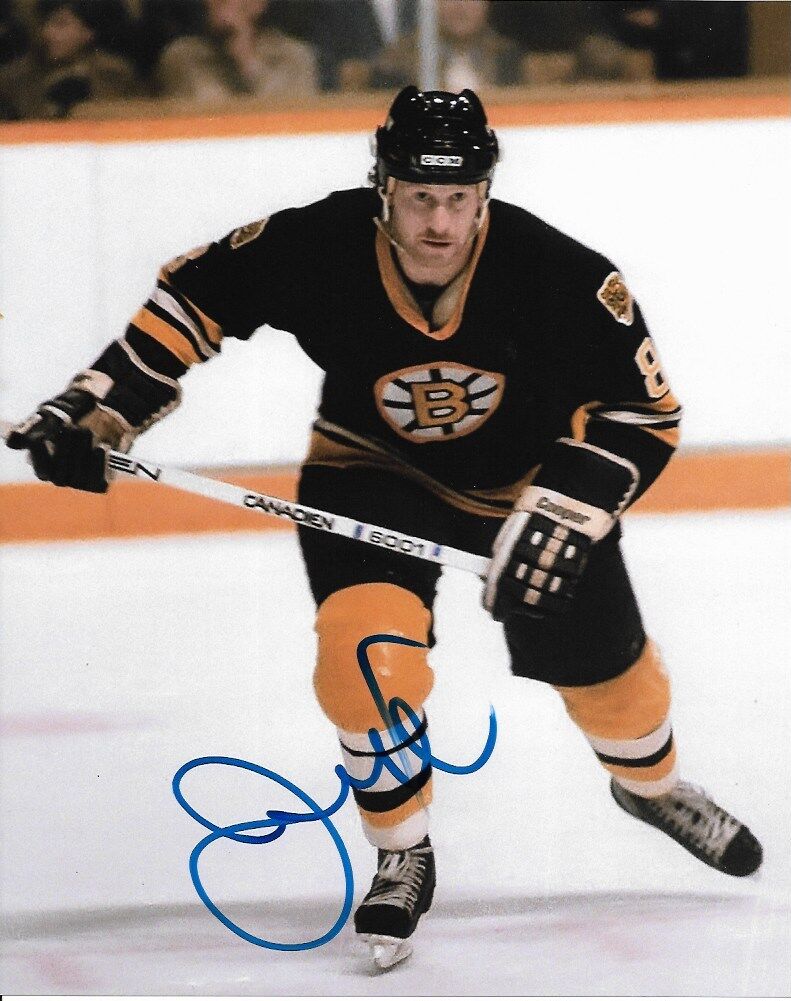 Boston Bruins Jim Nill Signed Autographed 8x10 Photo Poster painting COA