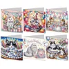 (US Local)6Pcs Birthday Cat Diamond Painting Greeting Card for Family Friends Gift