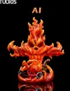 POP WCF Scale Flame-Flame Fruit 2.0 - ONE PIECE Resin Statue - UNO Studio
