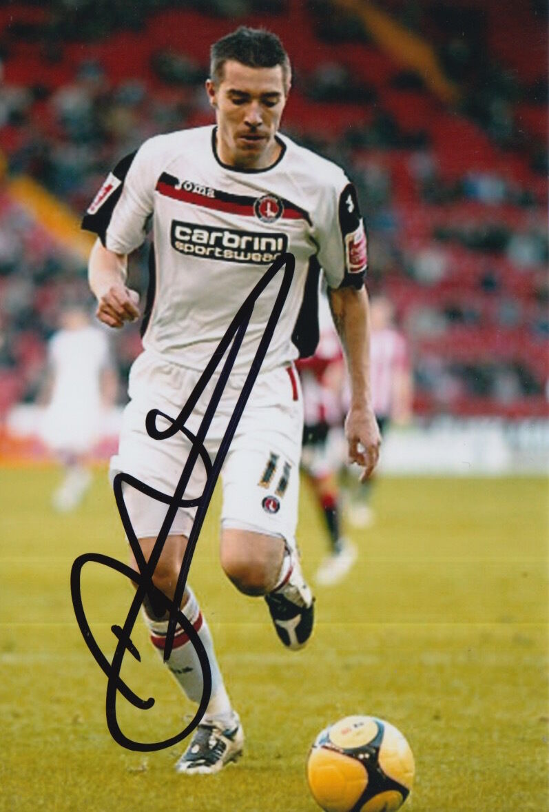 CHARLTON ATHLETIC HAND SIGNED DARREN AMBROSE 6X4 Photo Poster painting 1.