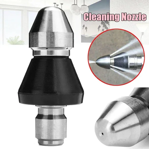 Sewer Cleaning Tool High-pressure Nozzle Last Day 60% OFF