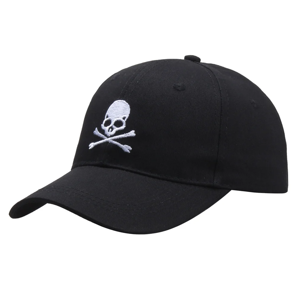 Fashion Skull Pattern Designer Mens Sports Baseball Cap