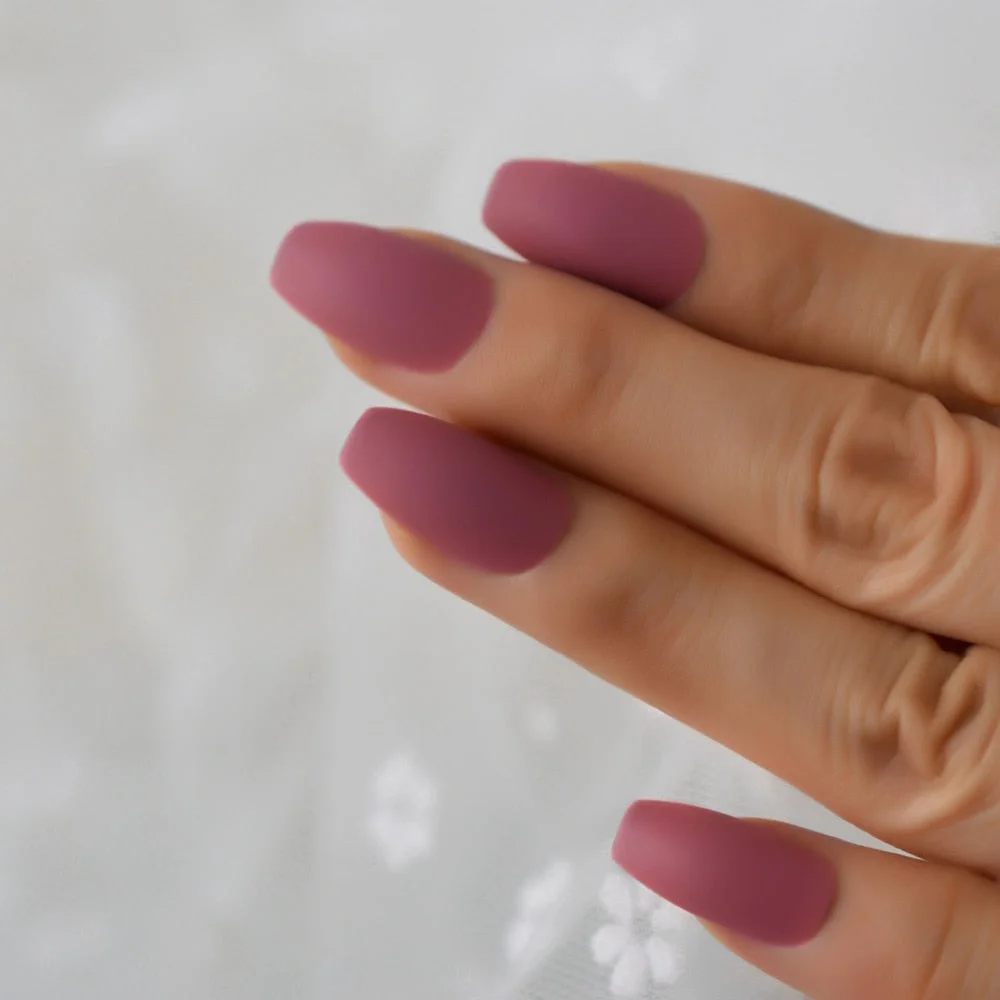 Extra long Stiletto Grey Marble Fake Nails Stone Pattern Pointed Dark Shiny Long Press On False Nails for Finger 24 Count-Nail Inspo