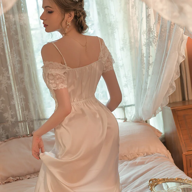 Churchf 2023 New Summer Sexy Female Pure Desire To Seduce Thin Slings Pyjamas Pyjamas Home Clothes Sex Suit