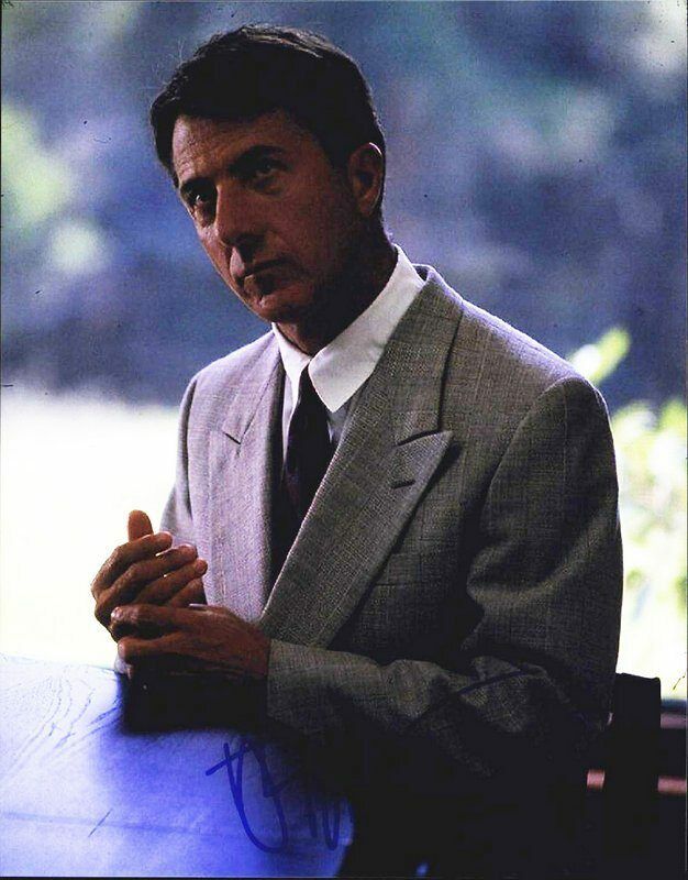 Dustin Hoffman authentic signed celebrity 8x10 Photo Poster painting W/Cert Autographed D4