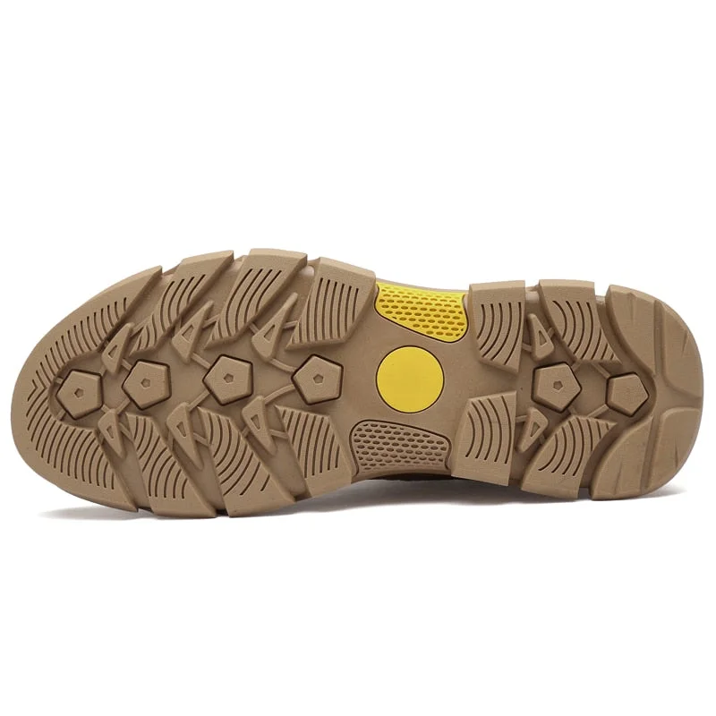 2021 New Genuine Leather Mens Shoes Luxury Brand Casual Shoes Comfortable Men Big Size 45 Leisure Male Footwear Chaussure Homme