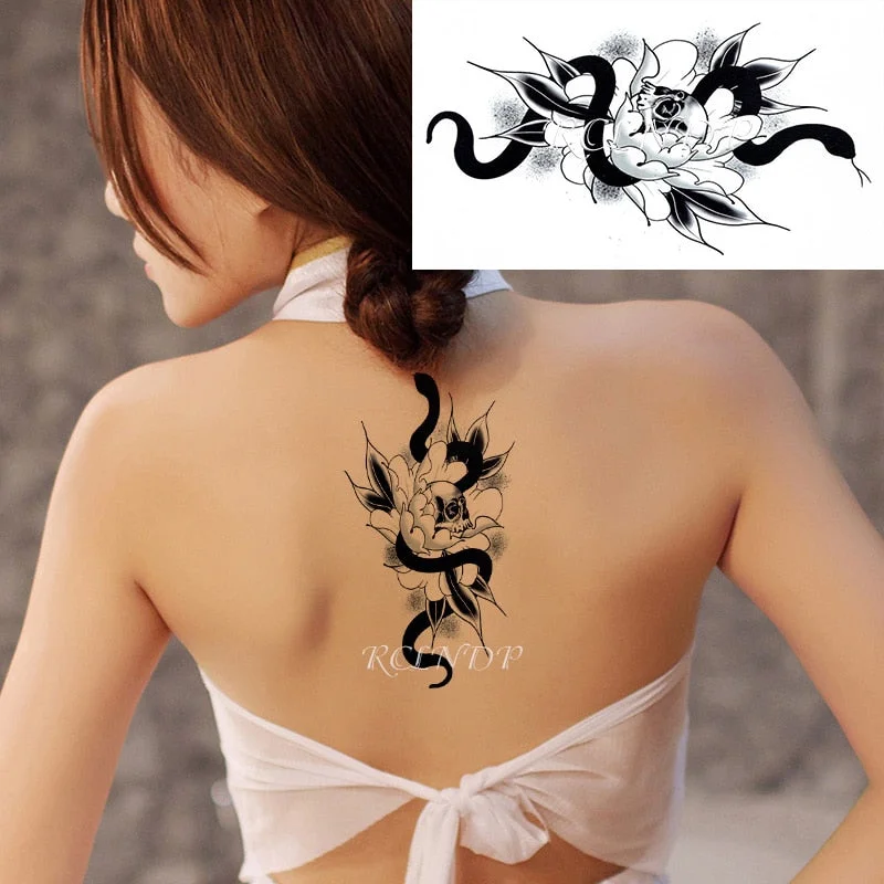 Waterproof Temporary Tattoo Sticker tiger animal Fake Tatto Flash Tatoo leg Arm hand foot tatouage for Men Girl Women lady