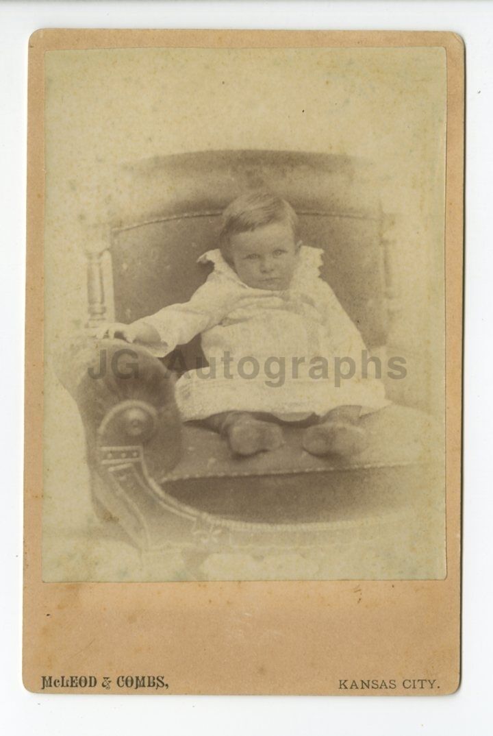 19th Century Children - 19th Century Cabinet Card Photo Poster paintinggraph - Kansas City, MO