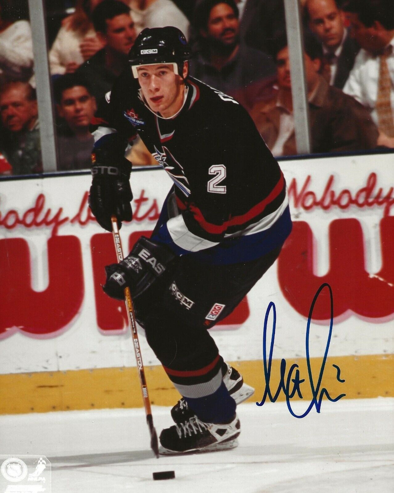 Mattias Ohlund signed Vancouver Canucks 8x10 Photo Poster painting autographed