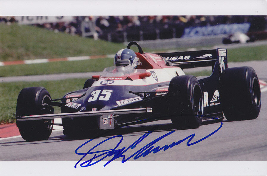 Derek Warwick Hand Signed Photo Poster painting 6x9.