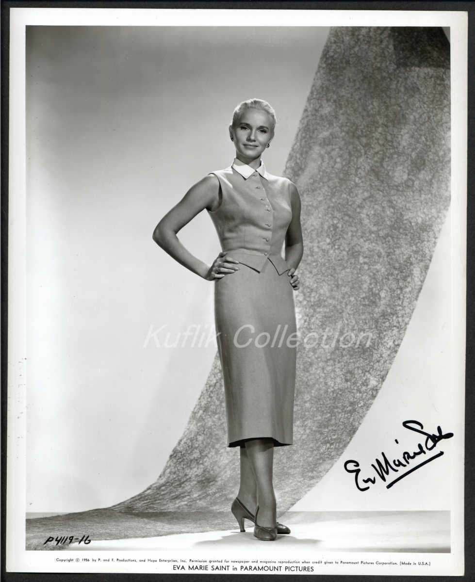 Eva Marie Saint - Signed Vintage Celebrity Autograph Photo Poster painting - North by NW