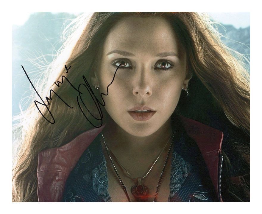 ELIZABETH OLSEN AUTOGRAPHED SIGNED A4 PP POSTER Photo Poster painting PRINT 1