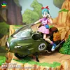 Bulma's Variable Motorcycle No.19 with LED - Dragon Ball Resin Statue - JacksDo Studios